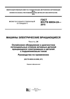 GOST IEC/TS 60034-24-2015